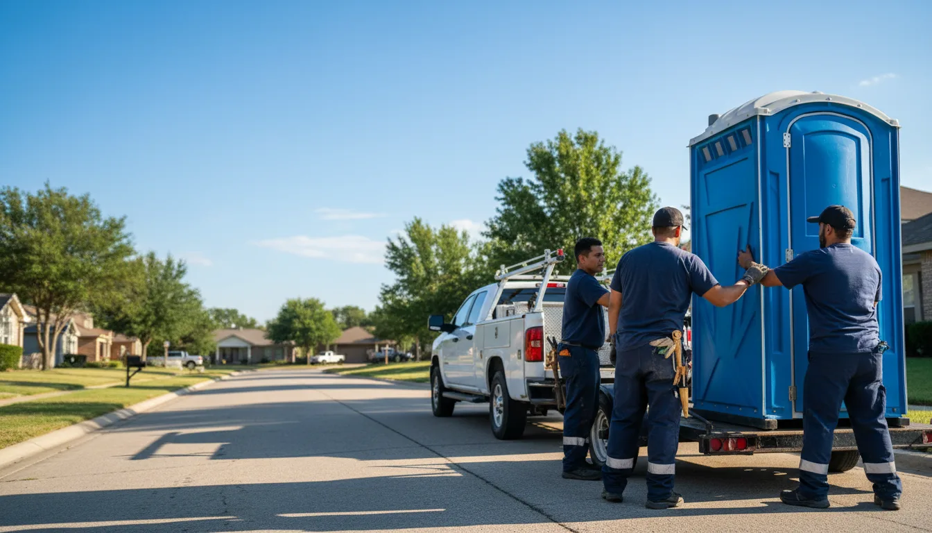 Portable Toilet Rental in Columbia, MO near me